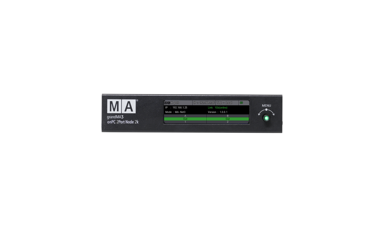 MA3 onPC 2Port Node 2k PoE MA3 onPC 2Port Node 2k PoE